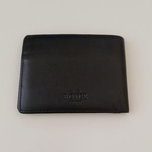 Royse Black Leather Wallet